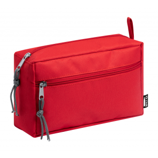 RPET Kosmetik-Tasche Cosmax, rot
