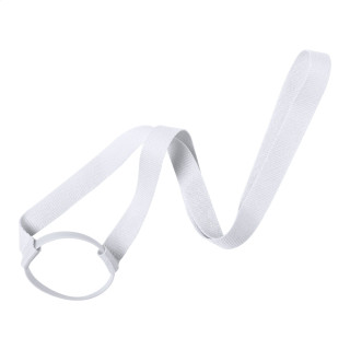 Getränkehalter-Lanyard Lancup, weiß