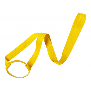 Getränkehalter-Lanyard Lancup, gelb