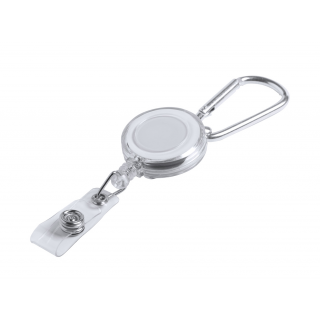 Ausweishalter Piste, silber/weiß