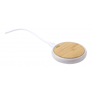 Wireless-Charger Volto, natur/beige