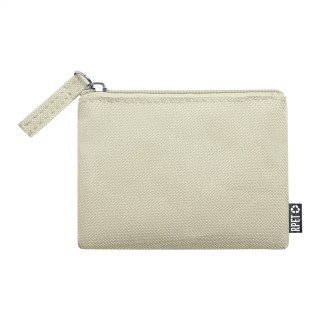 Geldbörse aus RPET Dirham, beige