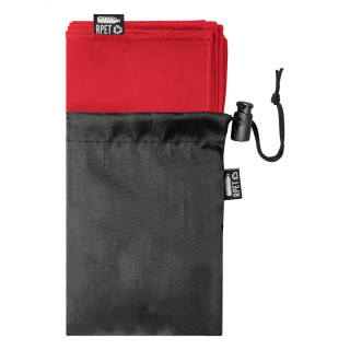RPET-Handtuch Yorin, rot