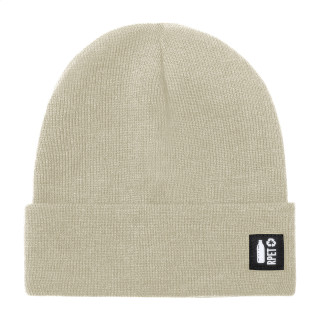 Wintermütze aus RPET Peaky, natur