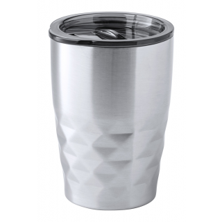 Kupferisolierter Thermobecher Cupper, silber