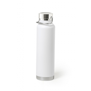 Kupferisolierte Thermoflasche Cuppar, weiß