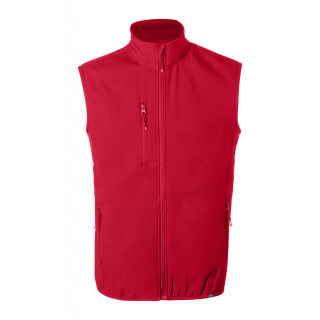 RPET-Softshellweste Shelles, rot, L