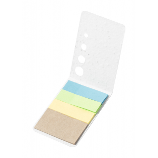 Samenpapier/Haftnotizen Sementi, natur