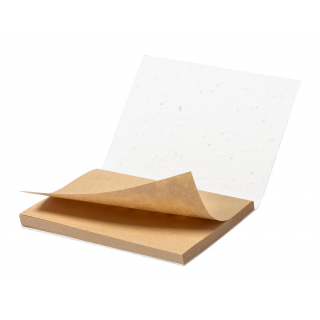 Saatpapier-Haftnotizblock Semeno Note, natur