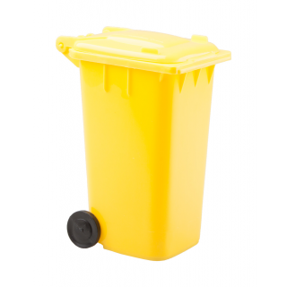 Stifteköcher Dustbin, gelb