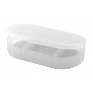 Pillendose Tripill, weiß