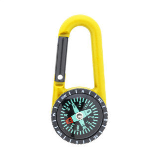 Karabiner Edmund, schwarz/gelb