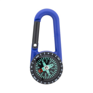 Karabiner Edmund, schwarz/blau