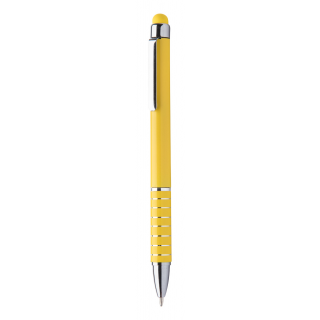 Touchpen mit Kugelschreiber  Nilf, gelb
