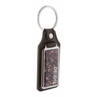 Schlüsselanhänger Ticket, schwarz