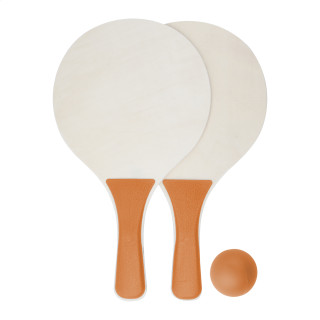 Strandtennis Mistra, natur/orange