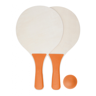 Strandtennis Mistra, natur/orange