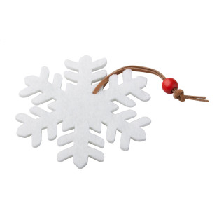 Weihnachtsfiguren - Schneeflocke Yamra, weiß