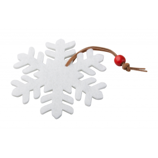 Weihnachtsfiguren - Schneeflocke Yamra, weiß