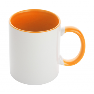 Tasse InnoColour, weiß/orange