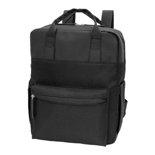 Rucksack, RPET Brunel, schwarz