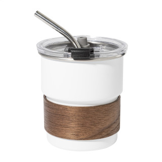 Reisebecher RSS Waffee, weiß