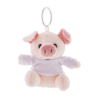 Plüschschwein-Schlüsselanhänger PigFob, pink