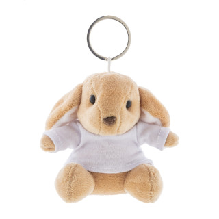 Plüschhasen-Schlüsselanhänger BunnyFob, braun
