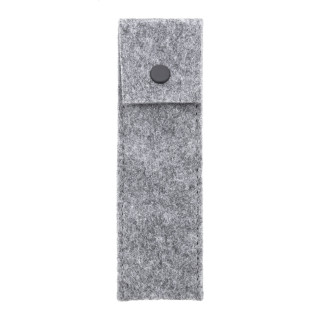 Stifteetui RPET Refelt Pen, grau