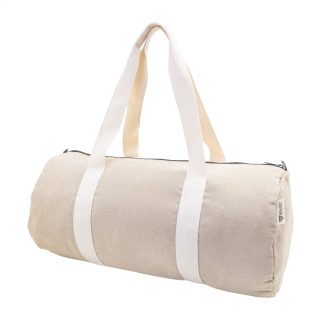 Sporttasche aus recyceltem Canvas Rekan Duff, natur