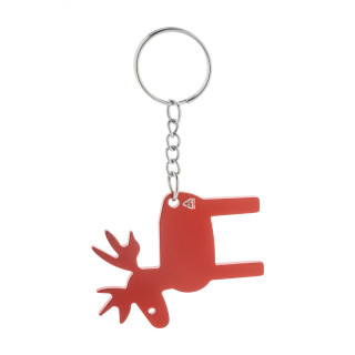 Weihnachts-Schlüsselanhänger Renkey, rot