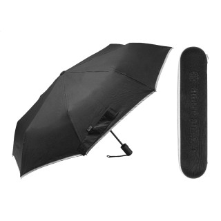 Regenschirm, RPET Ouragan, schwarz