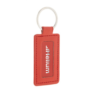 Schlüsselanhänger RPU ShineKey Rect, rot