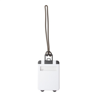 Kofferanhänger Glasgow, weiß