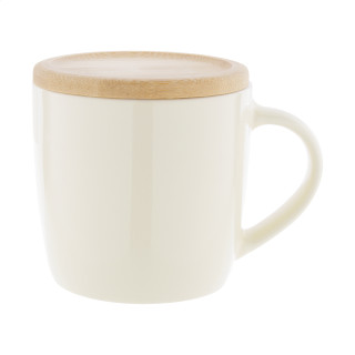 Tasse Hemera Plus, weiß/natur