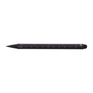 Tintenloser Stift mit Lineal Ruloid, schwarz