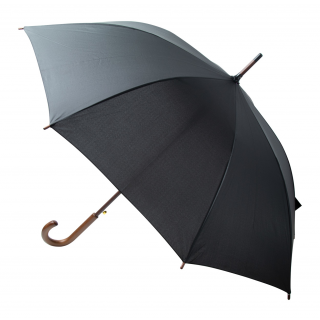 RPET Regenschirm Limoges, schwarz