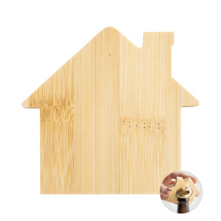 Kühlschrankmagnet mit Flaschenöffner CasaPivo, natur