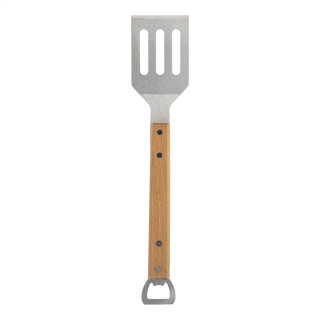 BBQ Pfannenwender Pitmaster, silber/natur