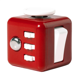 RABS Antistress-Fidget-Würfel ChillSix, rot