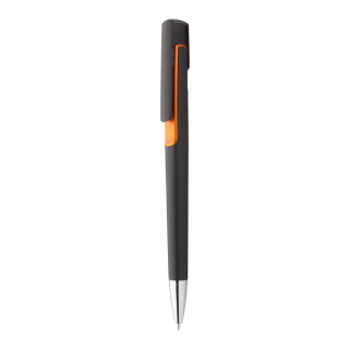 Kugelschreiber Vade, schwarz/orange