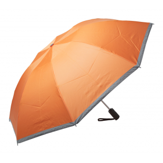 Reflektierender Regenschirm Thunder, orange