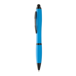 Touchpen mit Kugelschreiber Bampy, hellblau