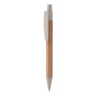 Bambus-Kugelschreiber Boothic, natur/beige