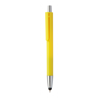 Touchpen mit Kugelschreiber  Rincon, gelb