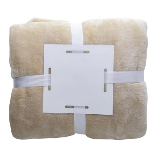 Flannel-Decke Espoo, beige