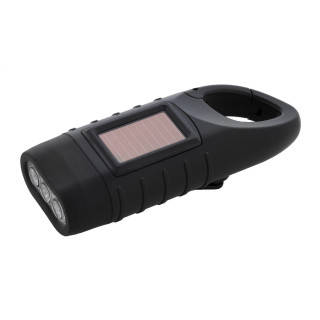 RABS Solar-Dynamo-Taschenlampe Diluto, schwarz