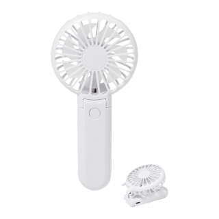 RABS Wiederaufladbarer Handventilator Chilly, weiß