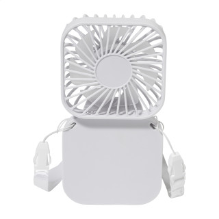 RABS Wiederaufladbarer Handventilator Aerofold, weiß