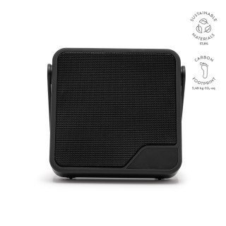 "Dipster Speaker" Lautsprecher aus rABS, 1.800 mAh, 10 Stunden Wiedergabezeit, schwarz